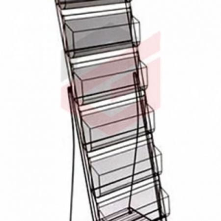 استند کاتالوگ کوچک 6 طبقه
