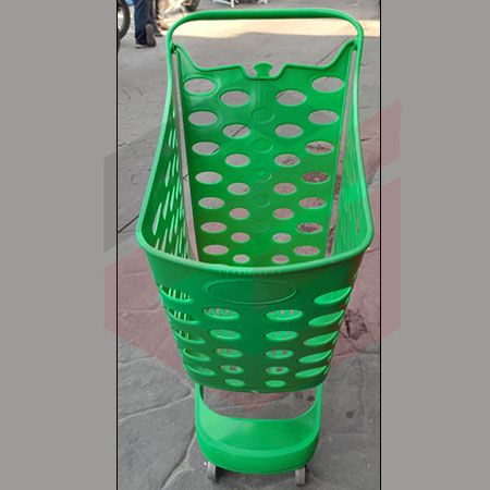 چرخ خرید پلی کربنات  (ترولی) 90 لیتری