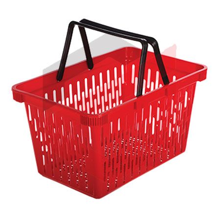 سبد خرید پلاستیکی 24*28*44 سانتیمتر