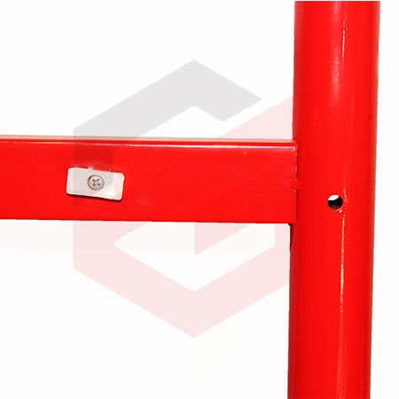 ویترین لوله ای ایستاده 5 طبقه طول2 متر عمق 35 سانتیمتر ارتفاع 2 متر