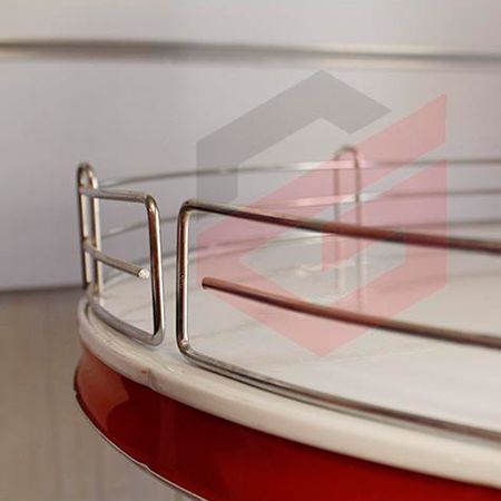 ست قفسه فروشگاهی خودایست گرد (طرح کیکی )