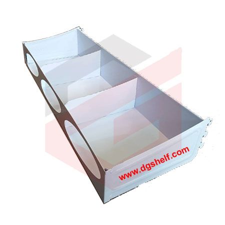 ست قفسه حبوباتی خودایست یکطرفه شیشه خور 4 طبقه ارتفاع 210 سانتیمتر
