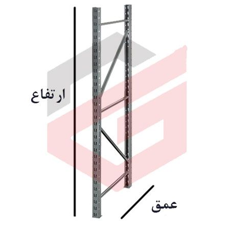 قاب قفسه راک سنگین 8*8 