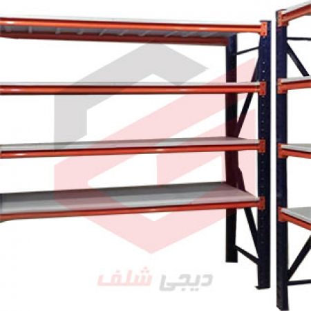 ست قفسه راک بازوی 100 سانتیمتر عمق 40 سانتیمتر ارتفاع 200 سانتیمتر