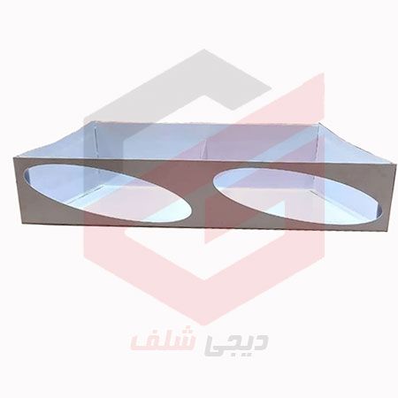 ست قفسه حبوباتی خودایست یکطرفه شیشه خور 5 طبقه ارتفاع 210 سانتیمتر