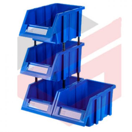 پالت  پلاستیکی پایه دار 155*180*310 میلیمتری (بسته30عددی )